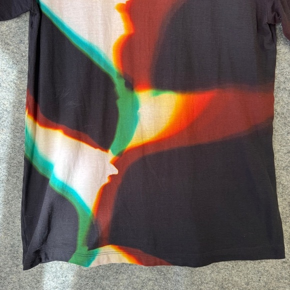 COS Lea Colombo Abstract Print T-Shirt XS Multicolor Short Sleeve Top - Picture 6 of 13
